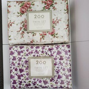 2 TWIN SHEET SET BUNDLE